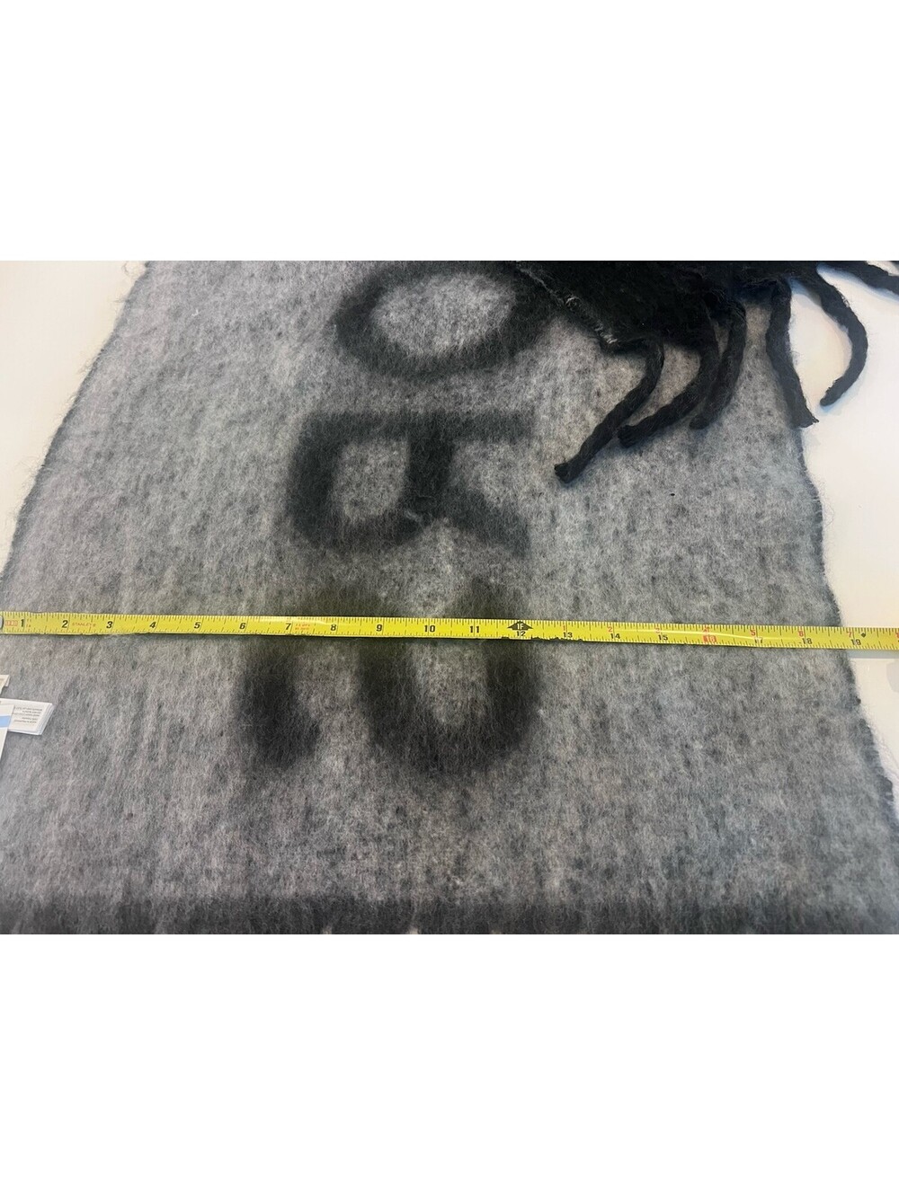 Michael Kors Women's Black /Grey Logo Big Wrap Scarf - Picture 4 of 11